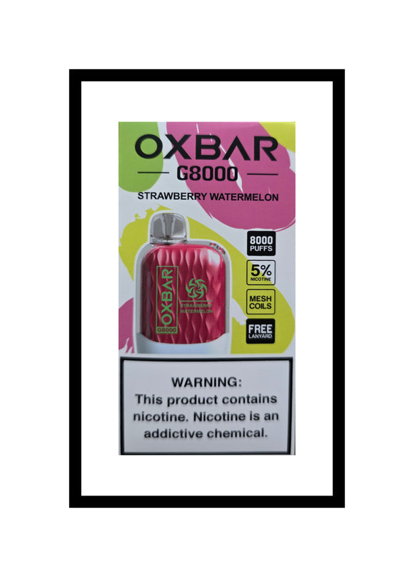 Pod oxbar 8 mil puffs Strawberry watermelon