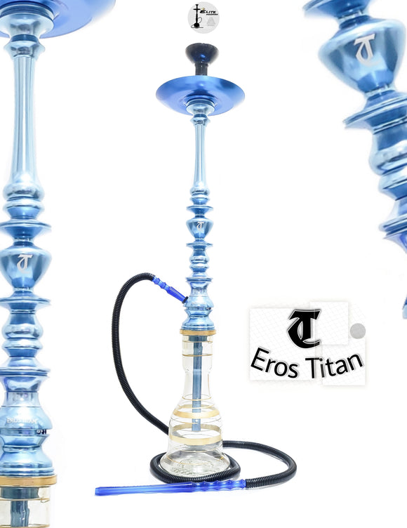 Narguile Eros Titan Azul BB Completo