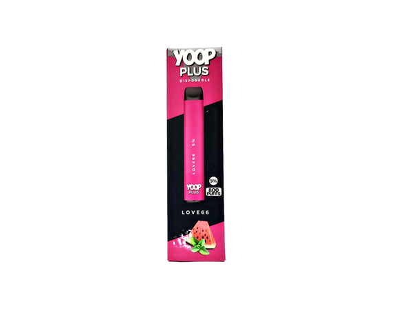 Pod yoop 800 puffs love 66 gelado